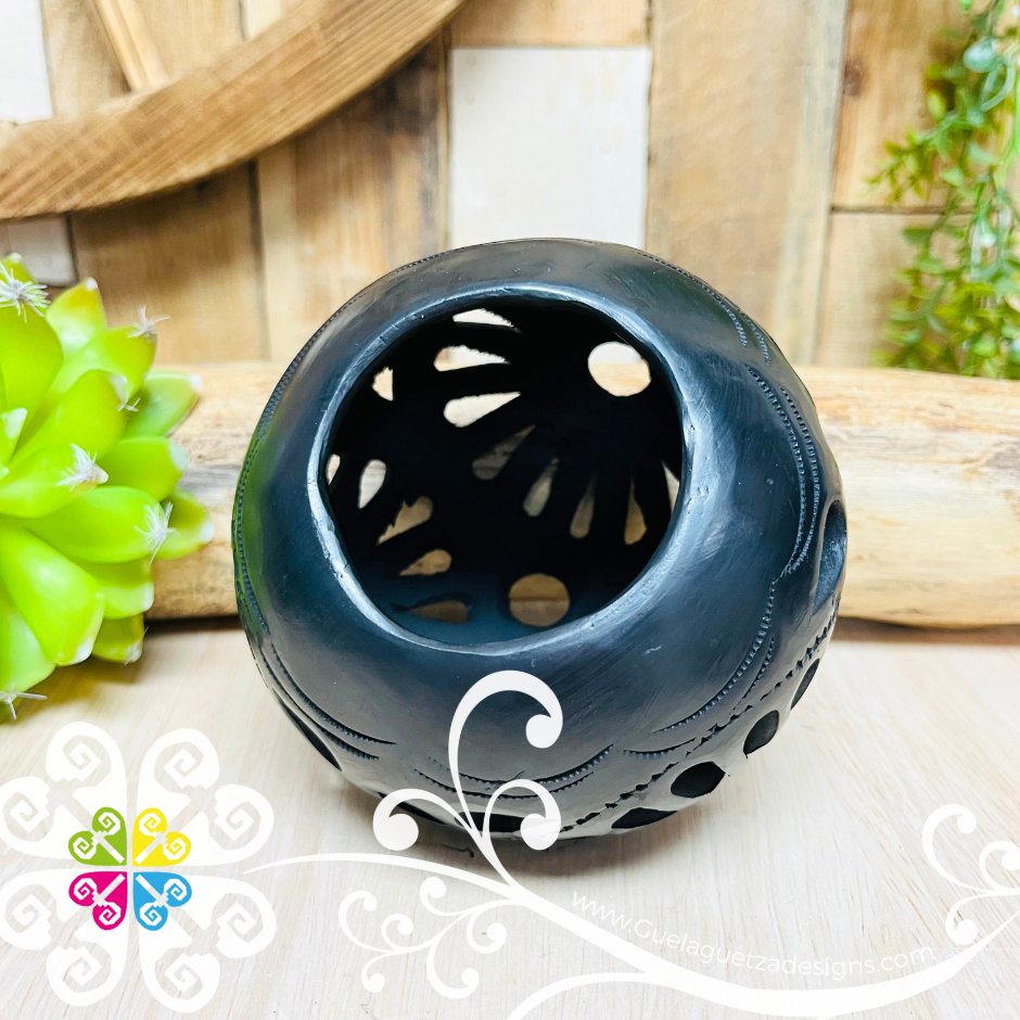 Small Lampara Redonda - Barro Negro Oaxaca