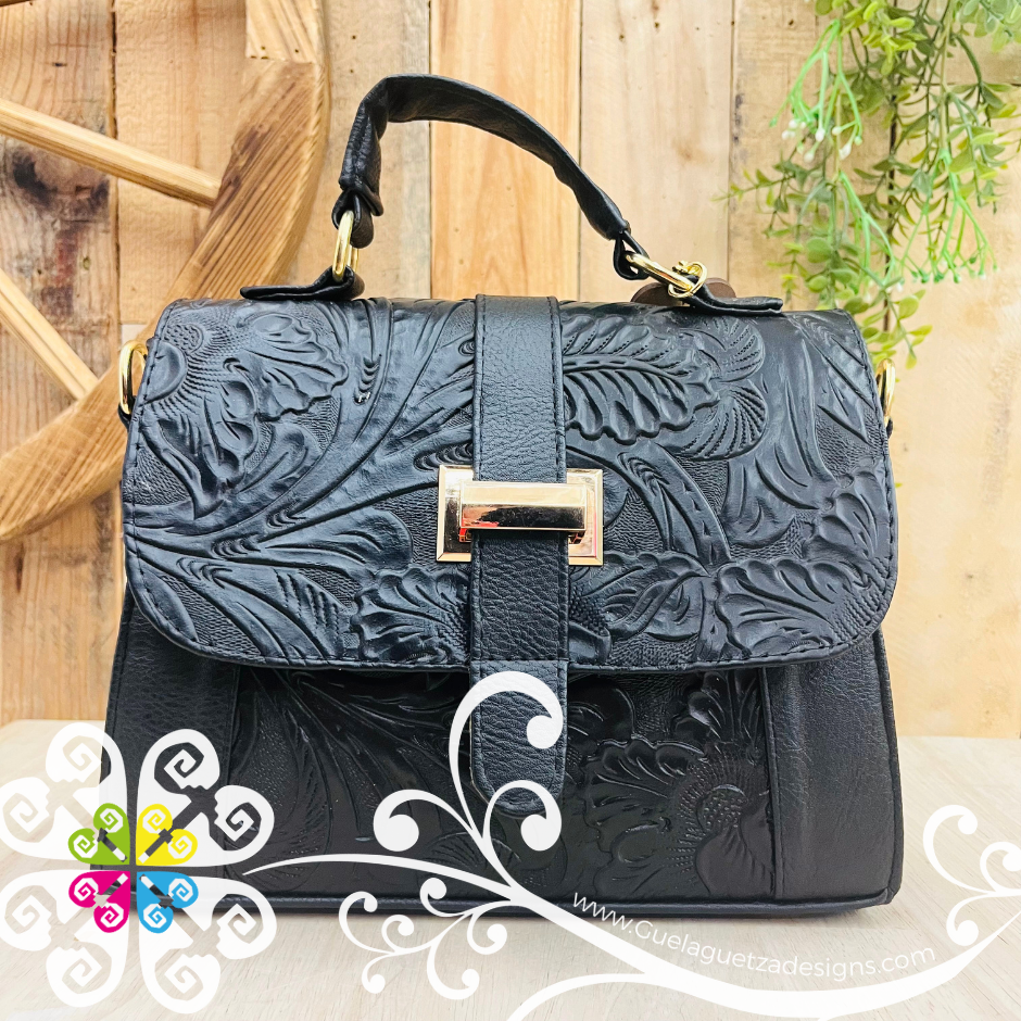 Karina Leather Purse - Bolsa de piel