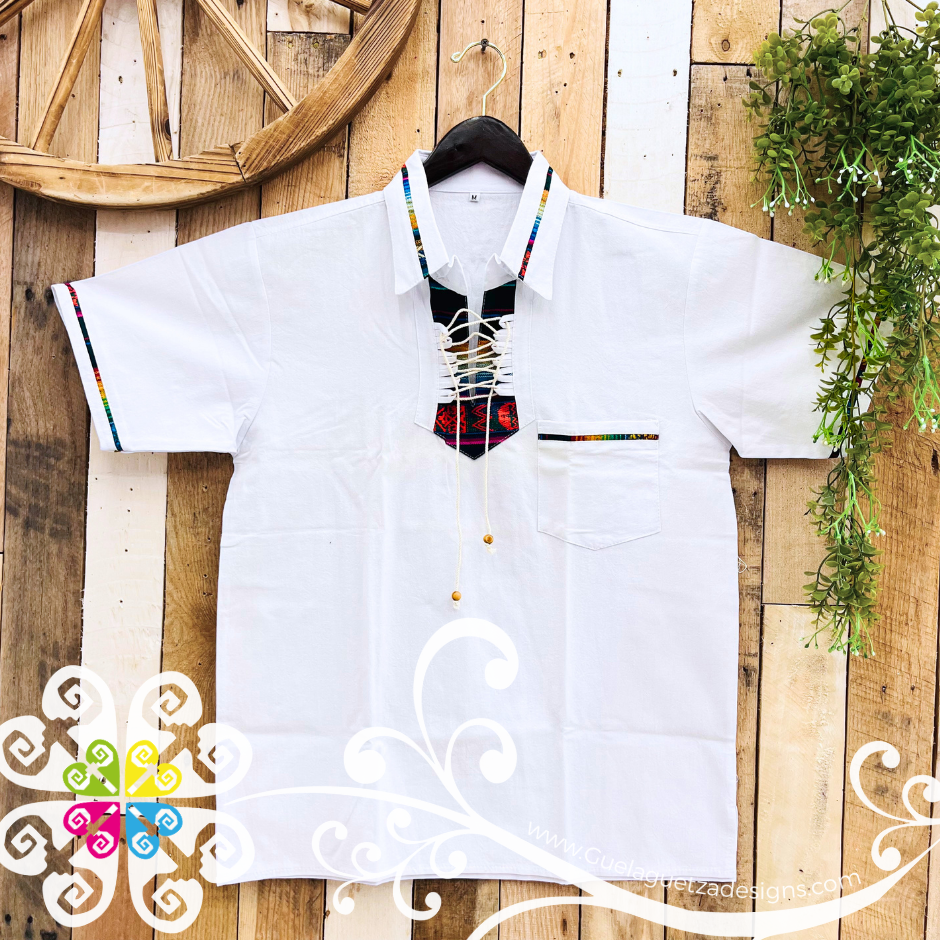 White Coralillo Jareta Shirt - Men Shirt
