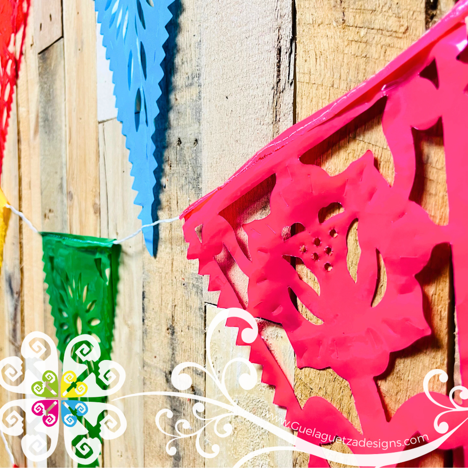 Picos Fiesta Banner - Plastico Picado