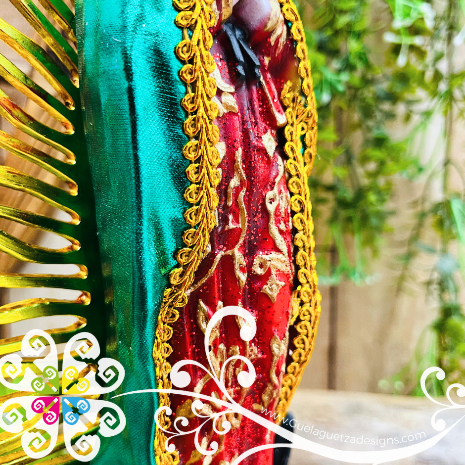 Small Virgen de Guadalupe Statue
