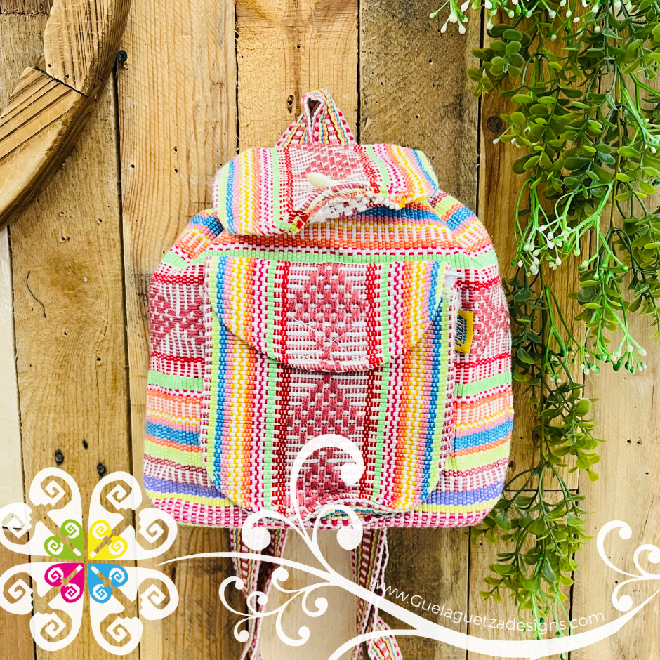 Small Boho Backpack - Mochila Escolar