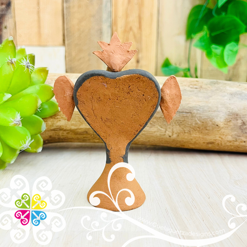 Mini Corazon Home Decor - Barro Metepec