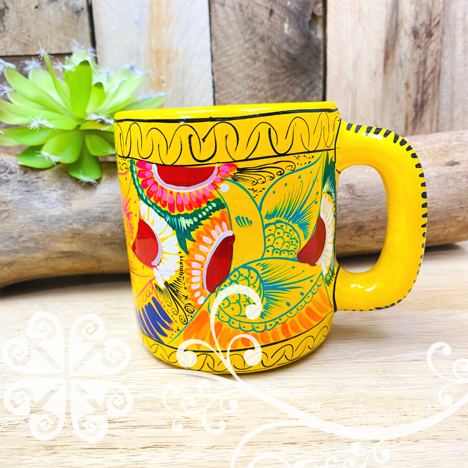 Birds Guerrero Clay Mug