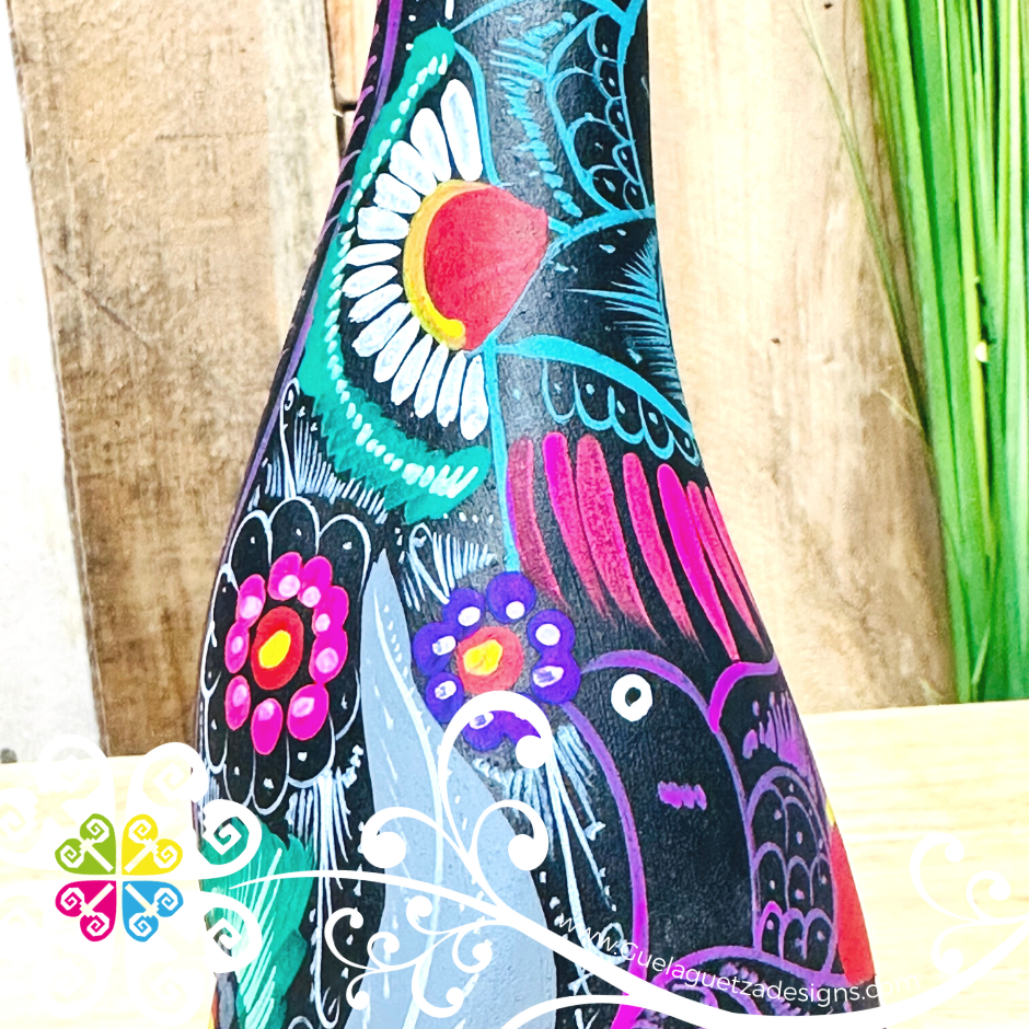 Medium Seated Cat - Hand painted Cat
