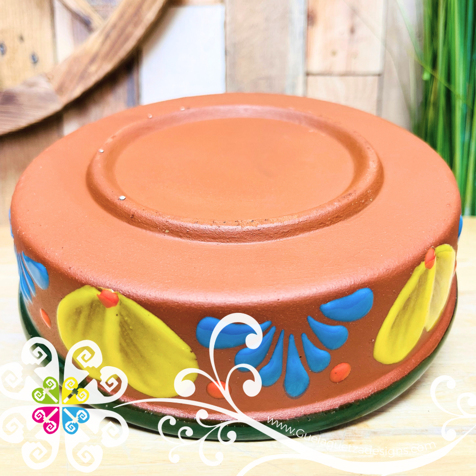 Tortillero de Barro Natural - Barro Mexicano