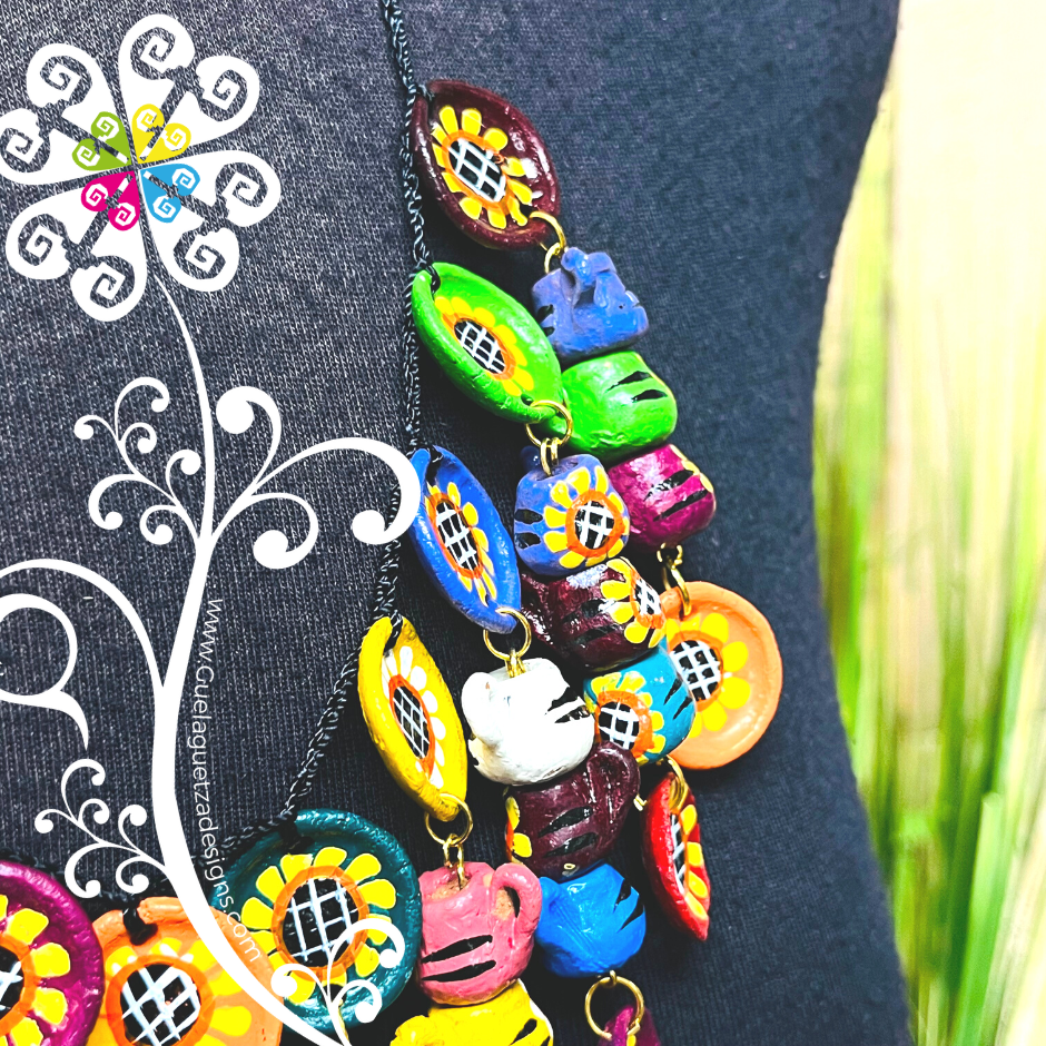 Cocinita Strings Jewelry Set - Clay Necklace Set