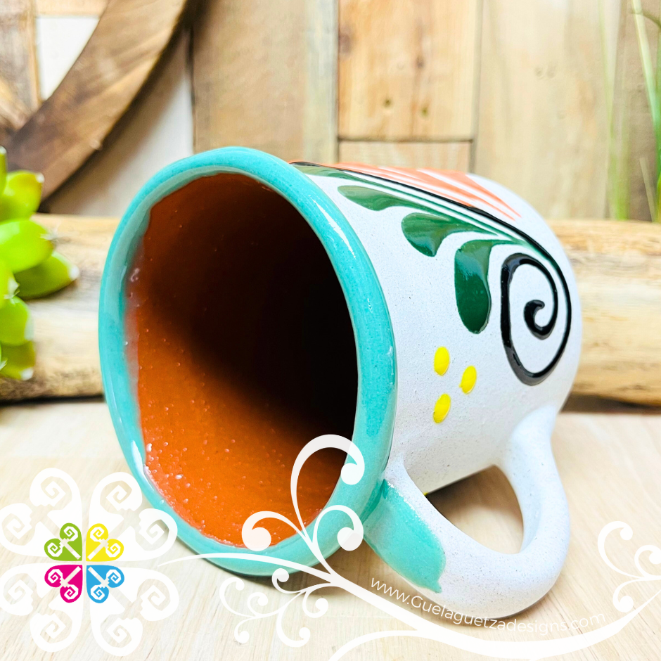 Engobe Taza Feliz Navidad - Single Taza Barro