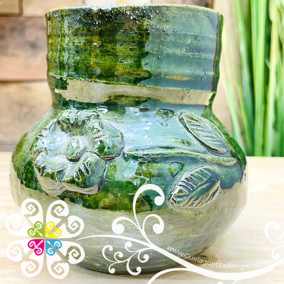 Small Jarro Pitcher - Barro Vidriado Oaxaca