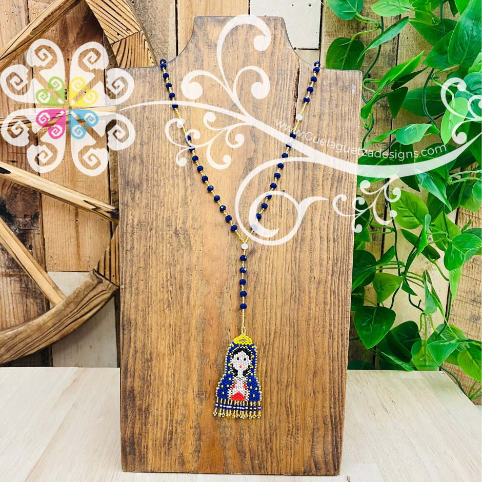 Guadalupe Beaded Necklace - Beaded Necklace