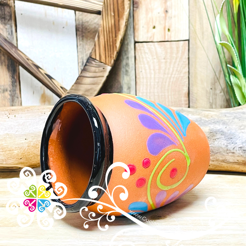 La Borracha Cantarito Cup - LoteriaMX Cantarito - Single Clay Cantarito