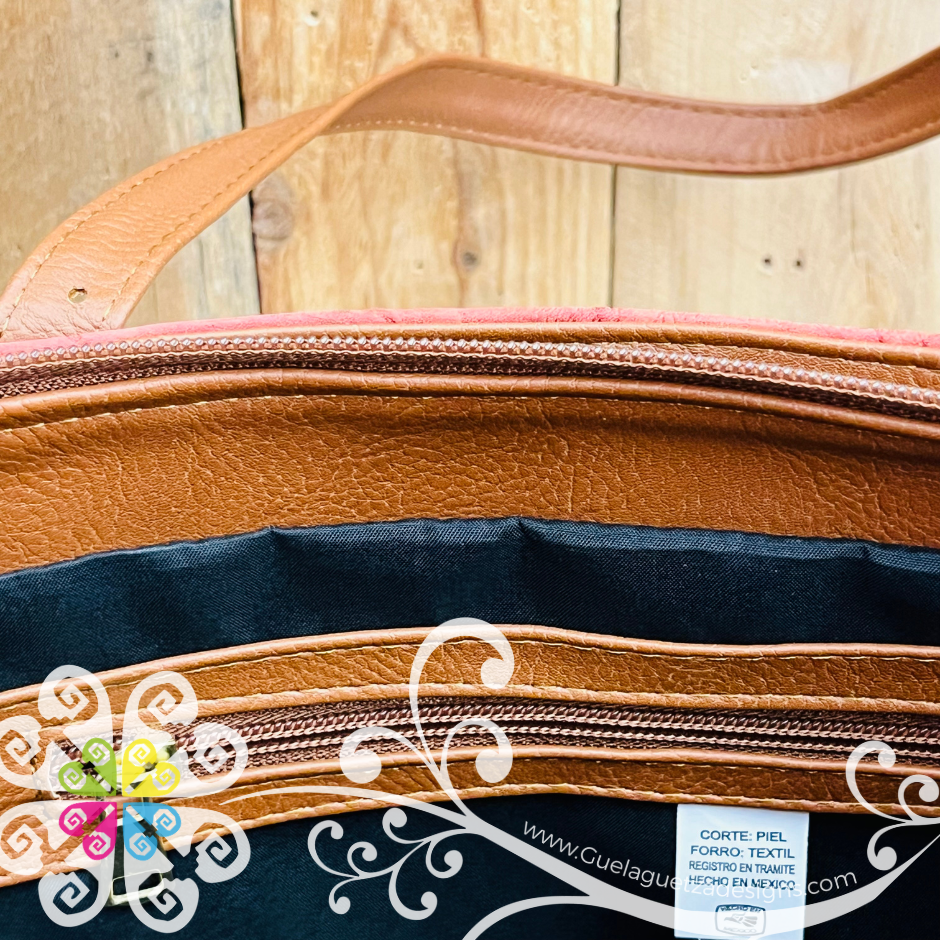 Lupita Leather Purse - Bolsa de piel
