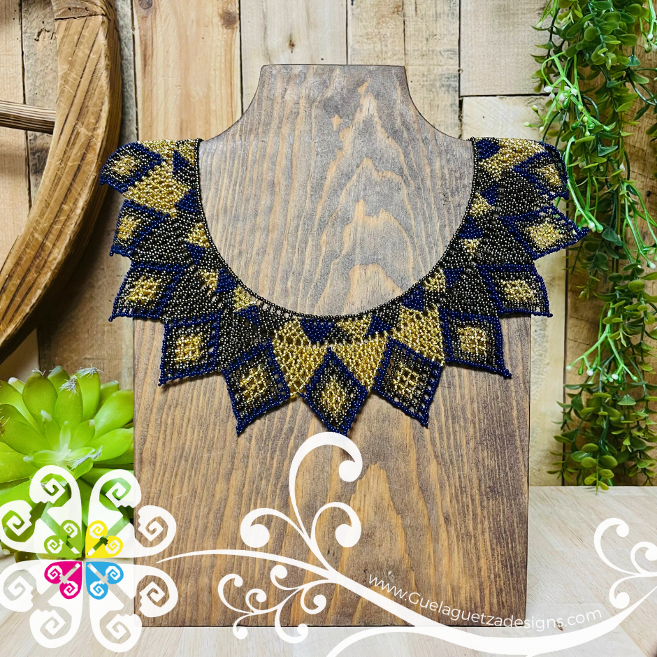 Beaded Rhombus Necklace