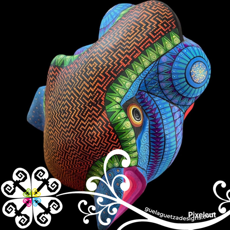 Jaguar Head Alebrije