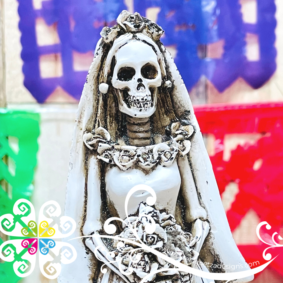 Medium Bride Catrina - Day of the Dead Decoration Resin Statue