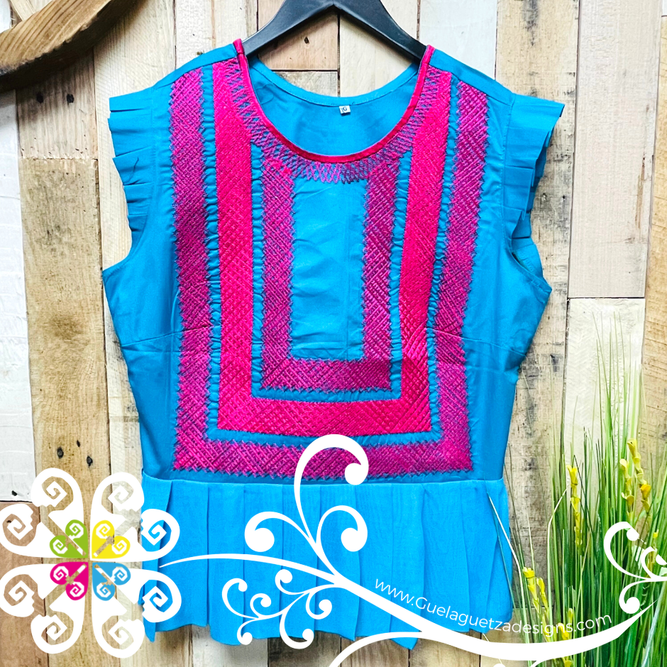 Extra Large Tehuana Linda - Women Casual Top