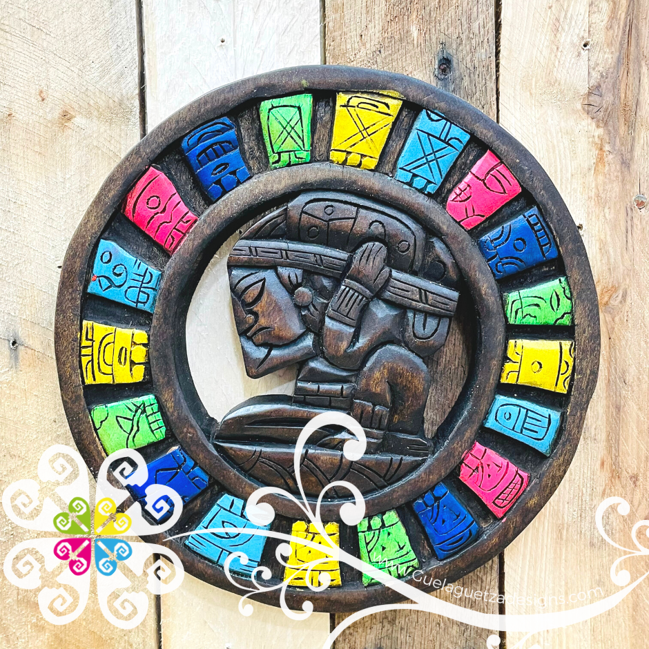 Medium Hand Carve Mexican Calendars