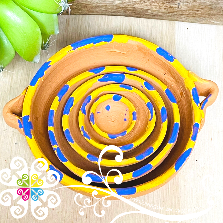 Clay Vajilla Miniature Set - Dish Set