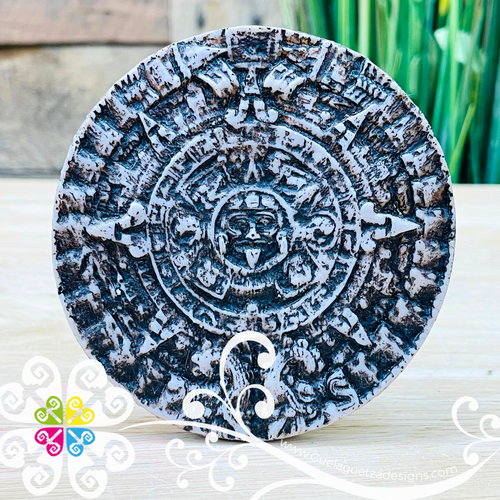 Large Aztec Calendar Magnet