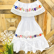 Campesino Dress - Double Embroider