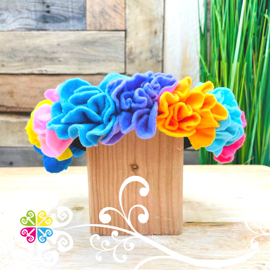 Multicolor Pastels Frida Headband