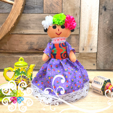 Mini Mexican Frida Doll - Sencilla