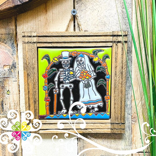 Wedding - Day of The Dead Wall Art