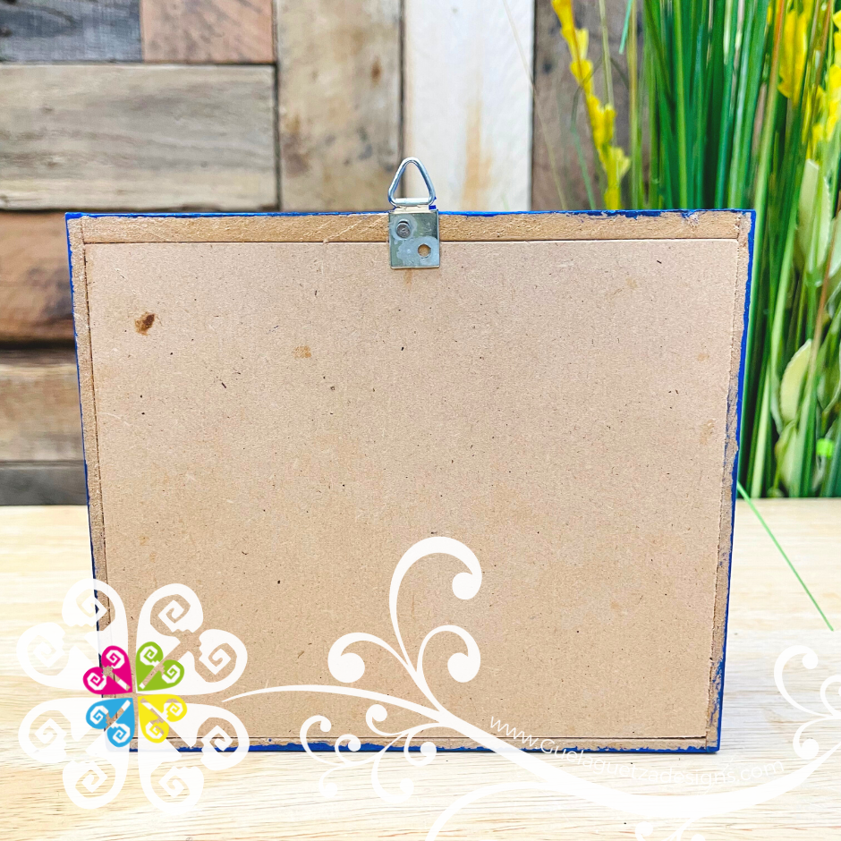 Black Medium Box Day of the Dead Mexican Decor - Cajita Decorativa Barro Cocido