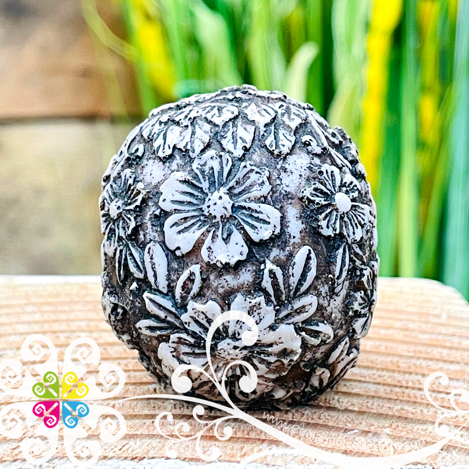 Extra Mini Flor- Artisan Day of Dead Resin Head