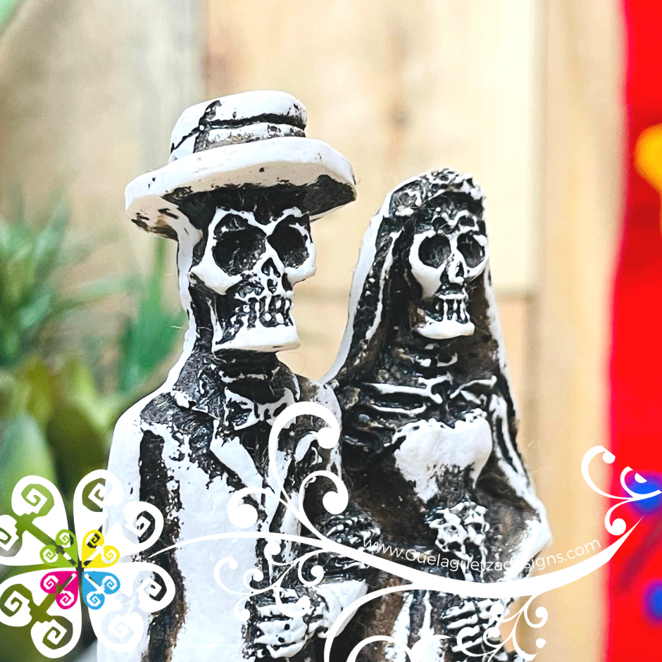 Extra Mini Catrina - Day of the Dead Decoration Resin Statue