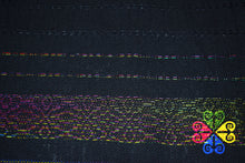 Black Multicolored Telar Top - Pedal Loom Fina Top