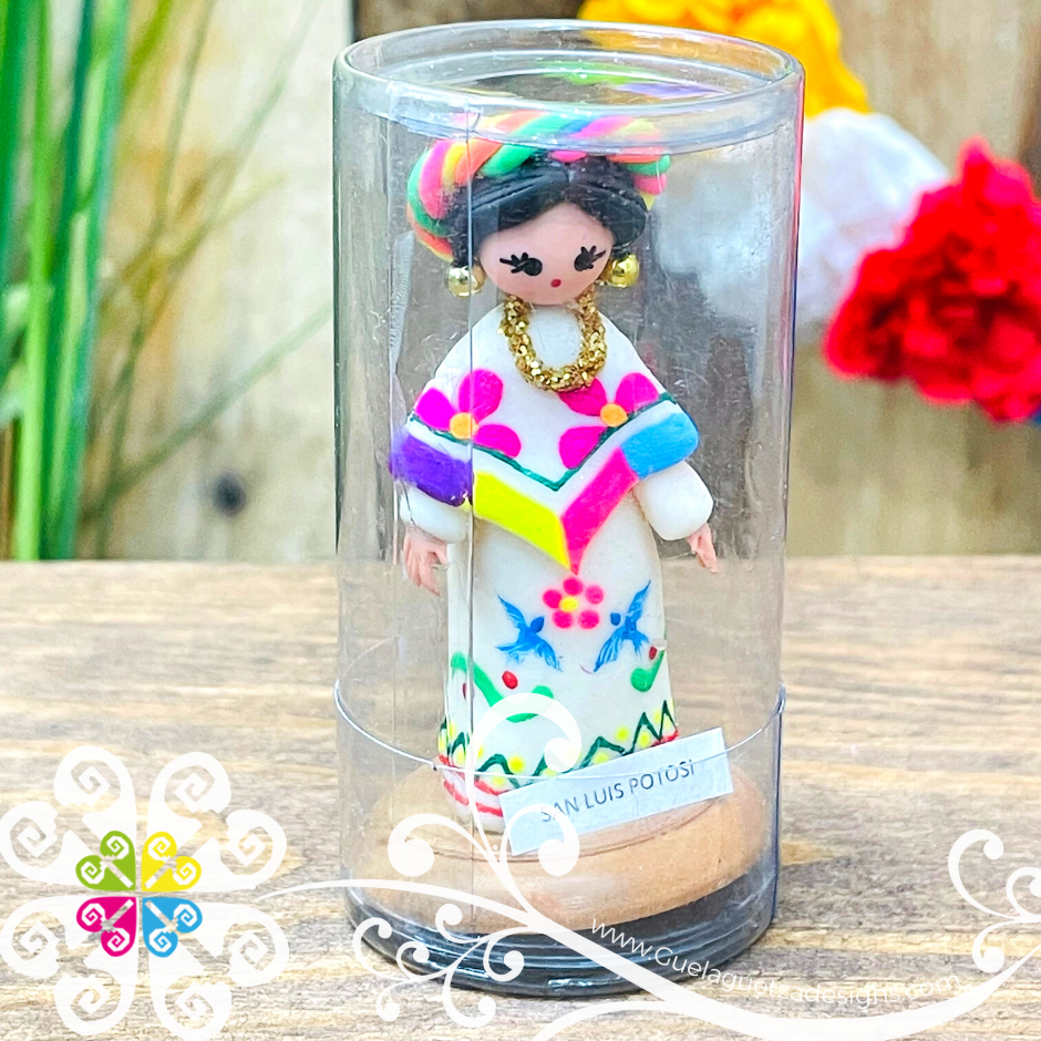 24- San Luis Potosi Little Doll Figurine - Fondant Doll