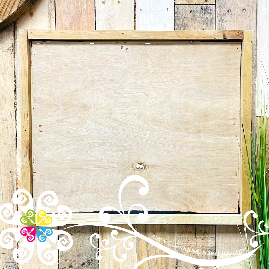 Embroidered Otomi Frame - Wall Art