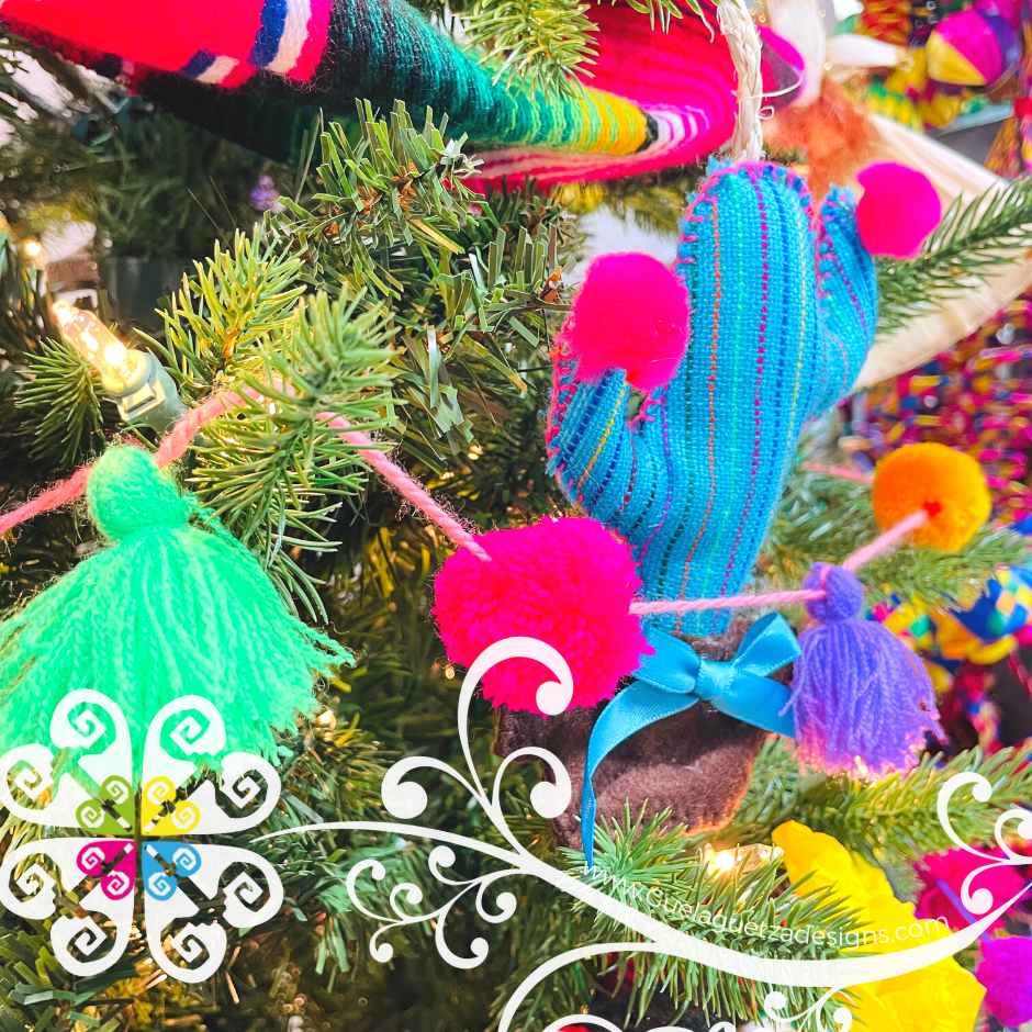 Pom Pom Garland - Christmas Decor