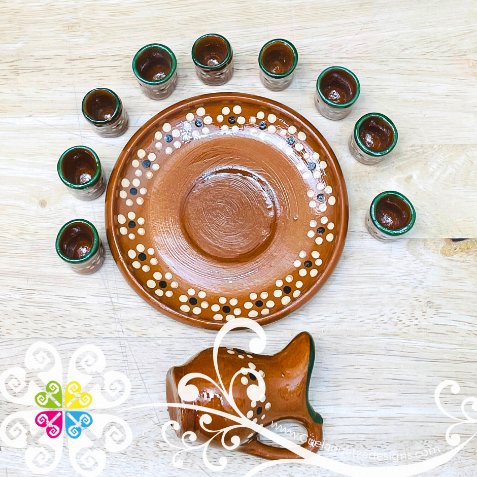 Capula Sencillo Miniature Dish Set - Capula Sencillo Clay Kitchen