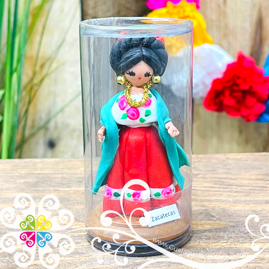 32- Zacatecas Little Doll Figurine - Fondant Doll