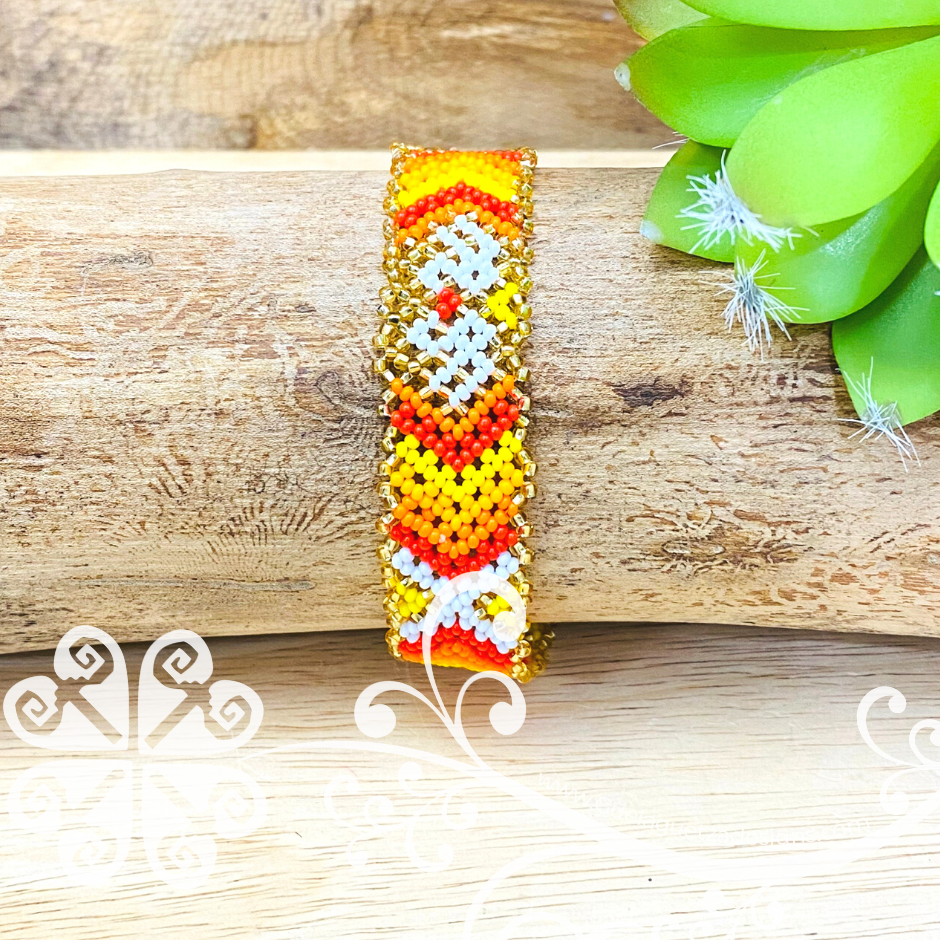 Rhombus Beaded Bracelet