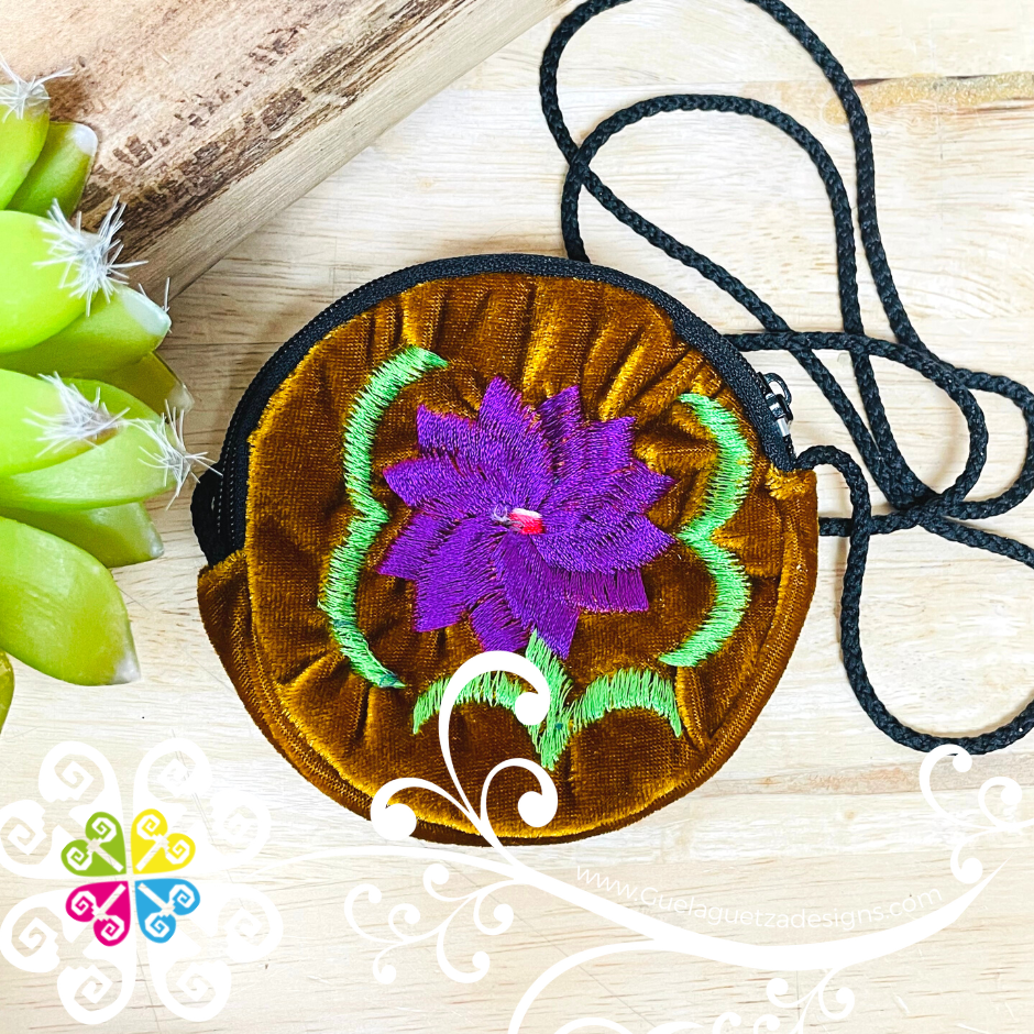 Cookie Flower Velvet Small Bag - Children Crossover