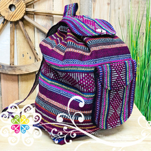 Large Boho Backpack  - Mochila Escolar
