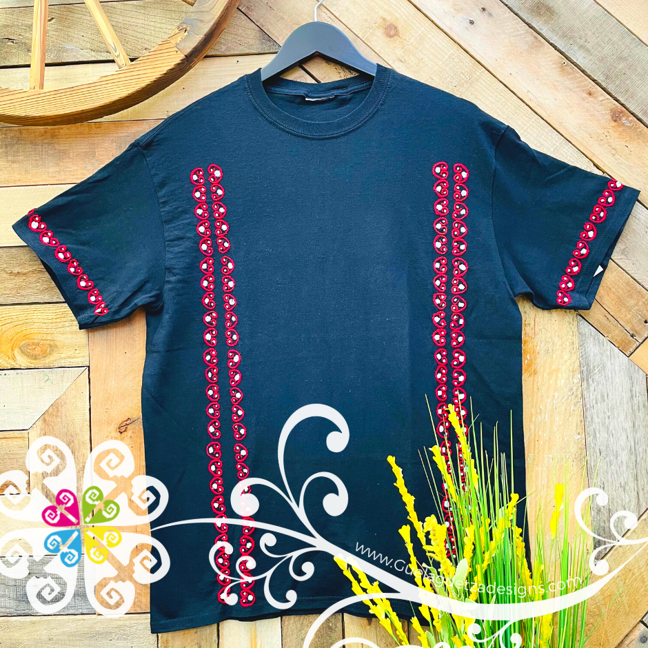 Embroider Men T-Shirts - Playera Bordada