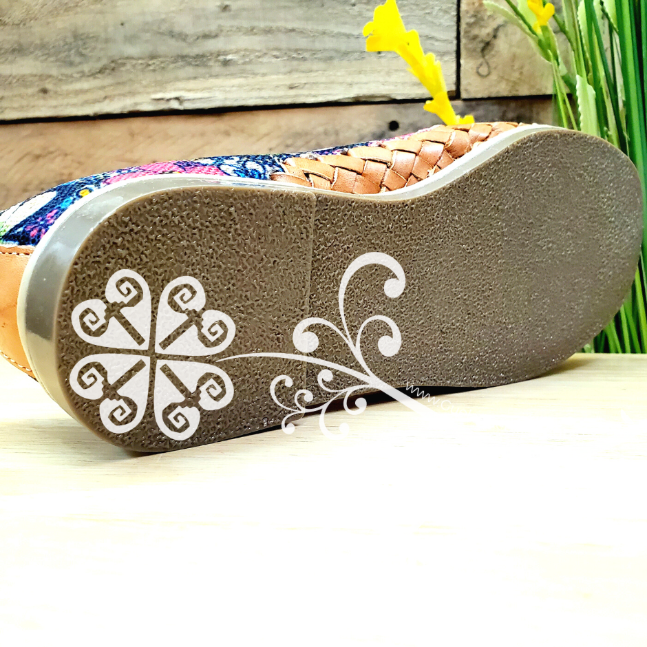 Otomi Birds - Loafers Artisan Leather Women Shoes