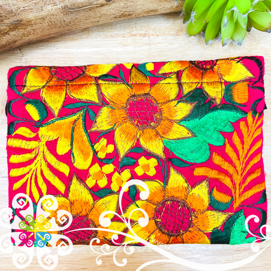 Sunflower Embroider Boho Crossover