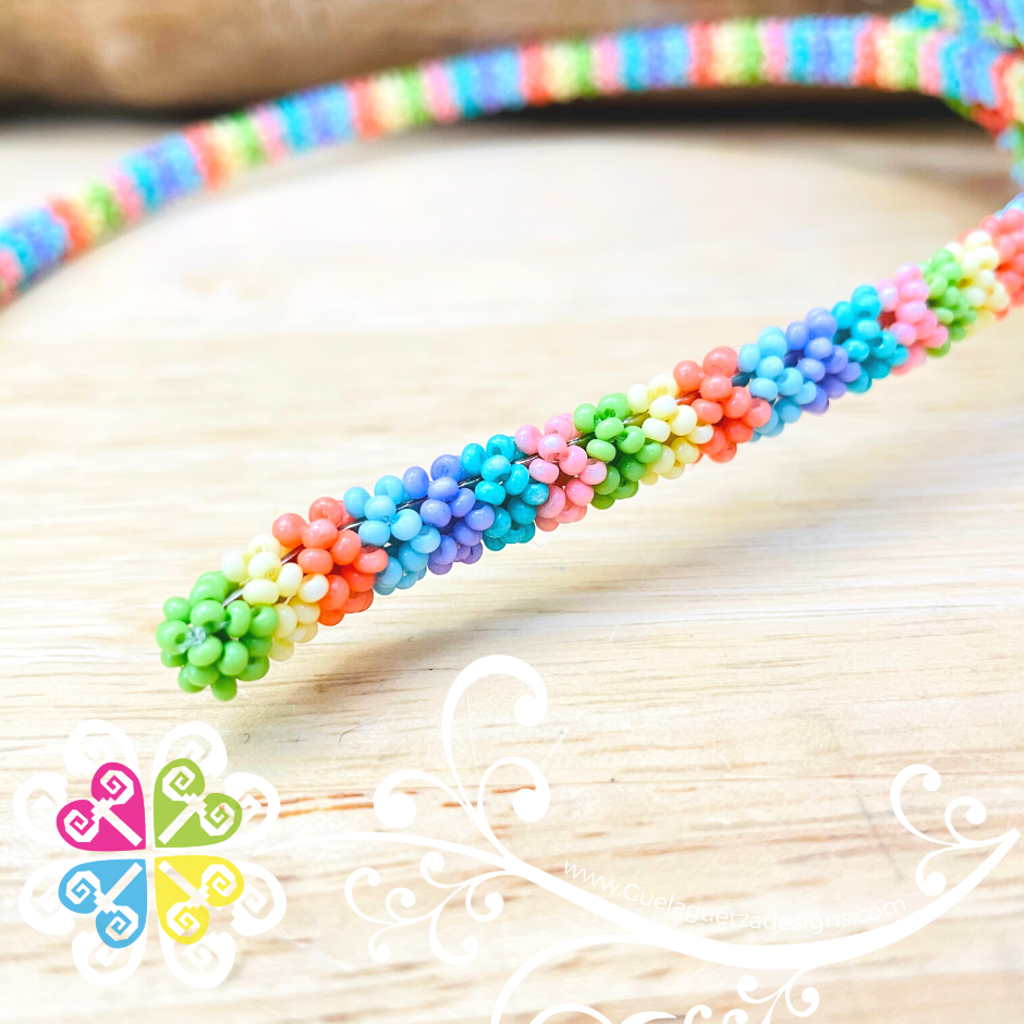 Beaded Flower Headband