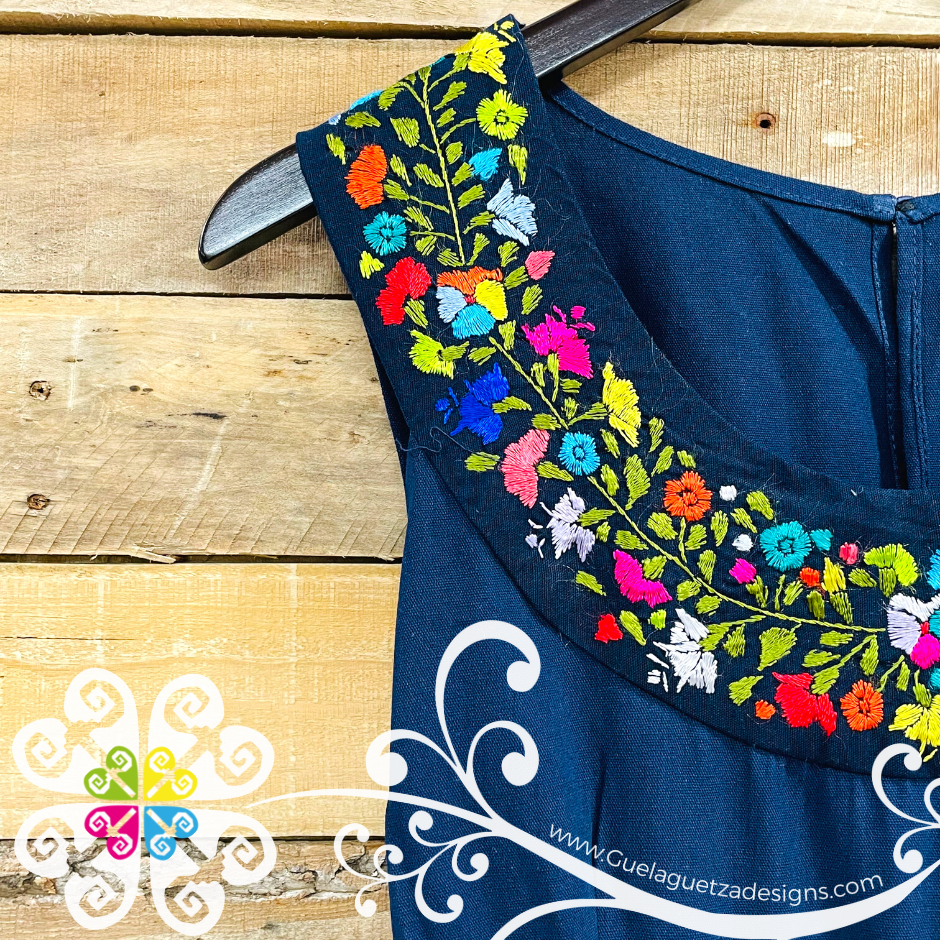 La Doña Long Dress - Embroider Women Dress