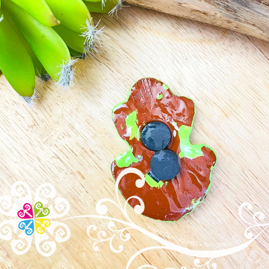 Lime Frog Magnet