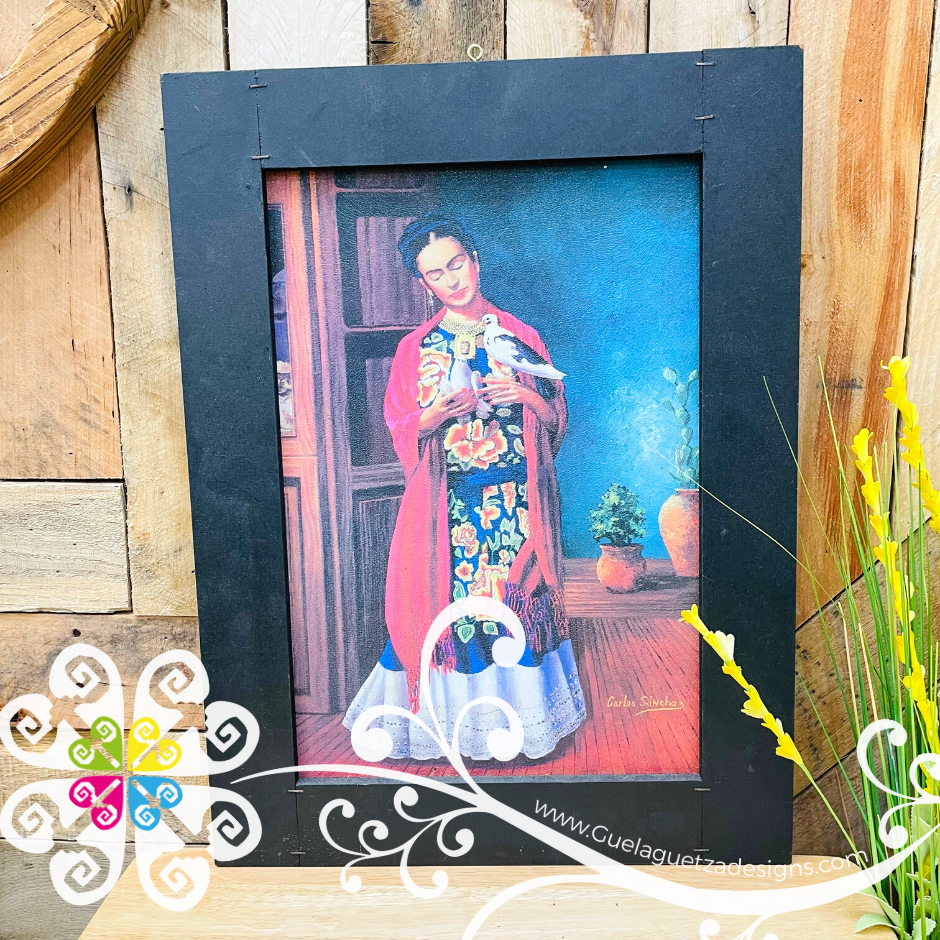 Small Frida Wall Art - Litografia