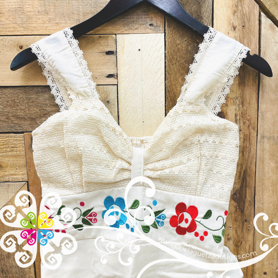 Selena Embroider Dress - Women Dress