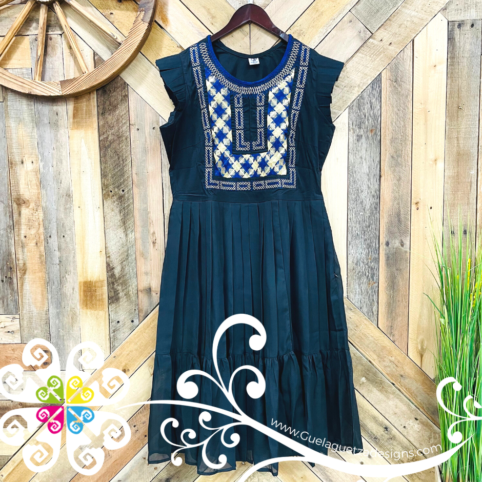 Medium Tehuana Linda - Women Party Dress