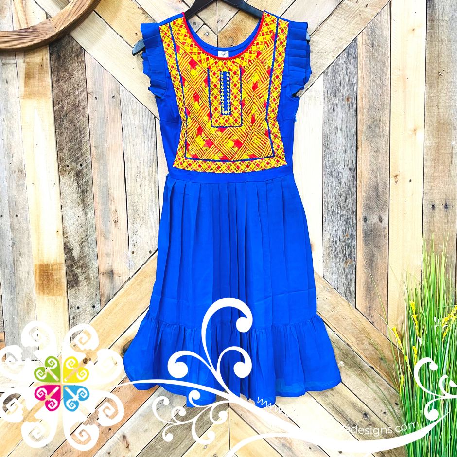 Large Tehuana Linda - Women Party Dress