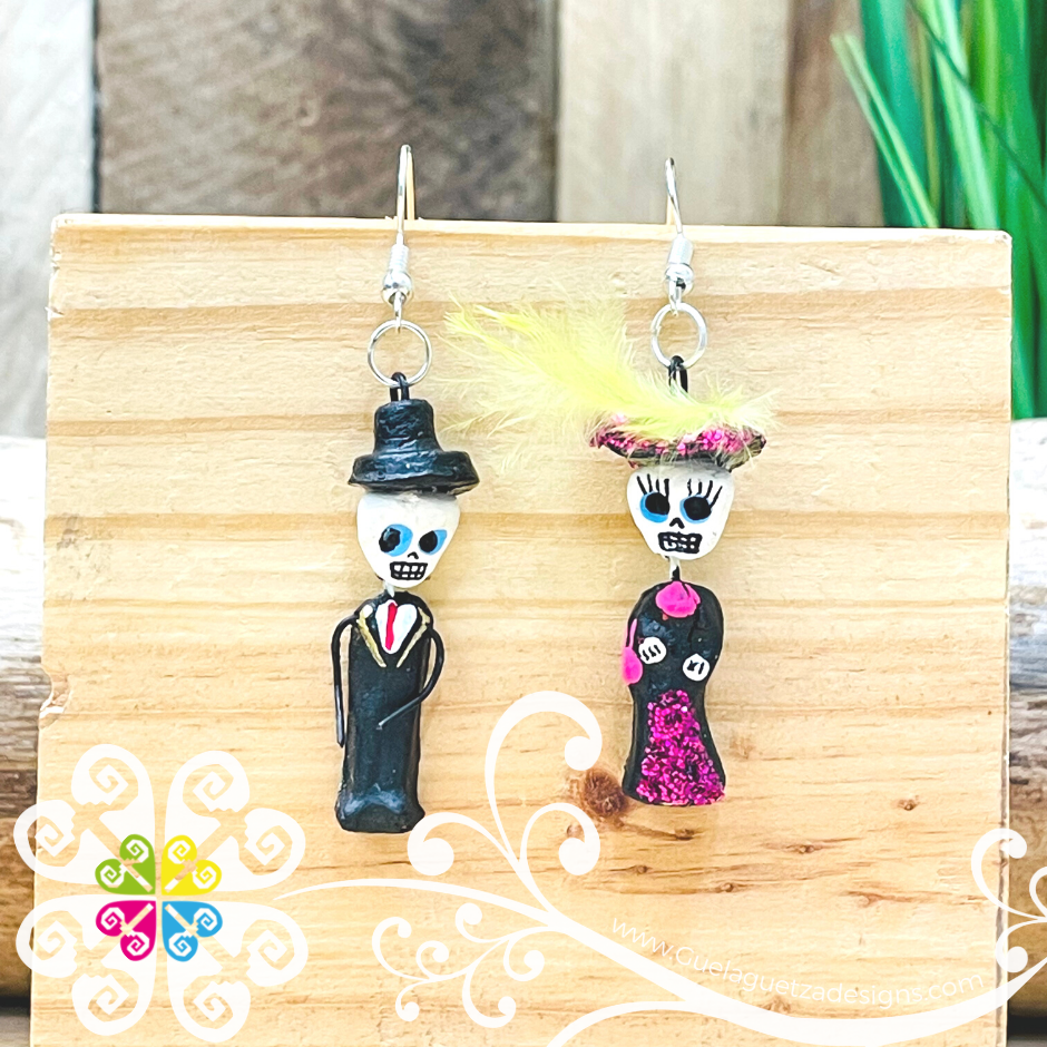 Bailerines - Calaverita Clay Earrings